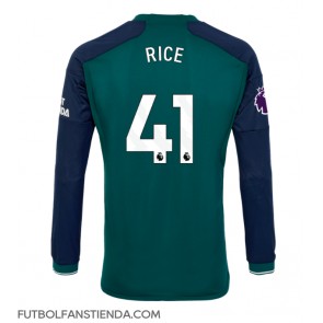 Arsenal Declan Rice #41 Tercera Equipación 2023-24 Manga Larga